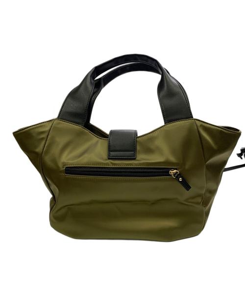 MARY QUANT（マリークヮント）MARY QUANT (マリークヮント) MARY QUANT　オリーブ　トートバッグ オリーブの古着・服飾アイテム