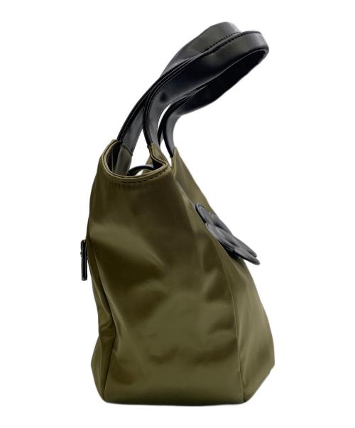 MARY QUANT（マリークヮント）MARY QUANT (マリークヮント) MARY QUANT　オリーブ　トートバッグ オリーブの古着・服飾アイテム