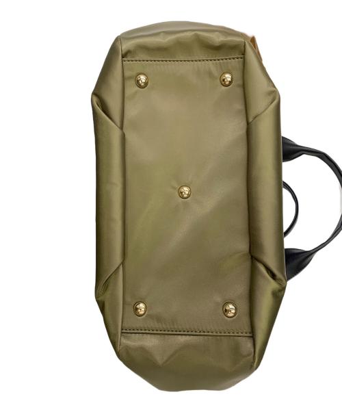 MARY QUANT（マリークヮント）MARY QUANT (マリークヮント) MARY QUANT　オリーブ　トートバッグ オリーブの古着・服飾アイテム