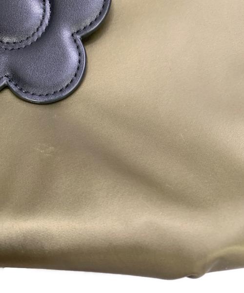 MARY QUANT（マリークヮント）MARY QUANT (マリークヮント) MARY QUANT　オリーブ　トートバッグ オリーブの古着・服飾アイテム