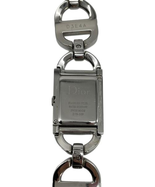 Christian Dior（クリスチャン ディオール）Christian Dior (クリスチャン ディオール) 腕時計 ブラックの古着・服飾アイテム