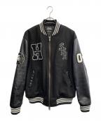 WIND AND SEA×Hysteric Glamourウィンダンシー×ヒステリックグラマー）の古着「WIND AND SEA×Hysteric Glamour　スタジャン」｜ブラック