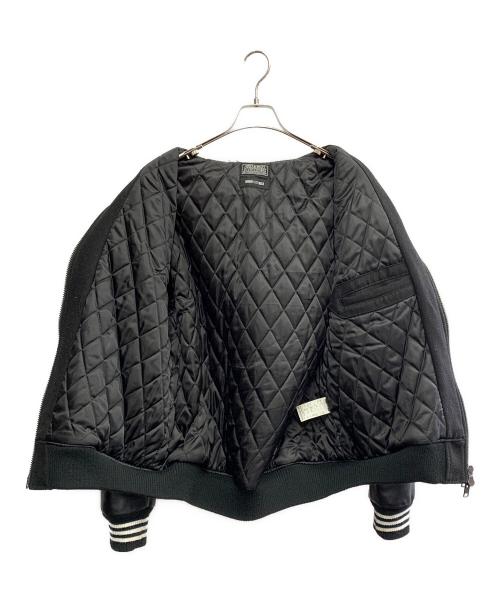 WIND AND SEA（ウィンダンシー）WIND AND SEA (ウィンダンシー) Hysteric Glamour (ヒステリックグラマー) WIND AND SEA×Hysteric Glamour　スタジャン ブラック サイズ:XLの古着・服飾アイテム