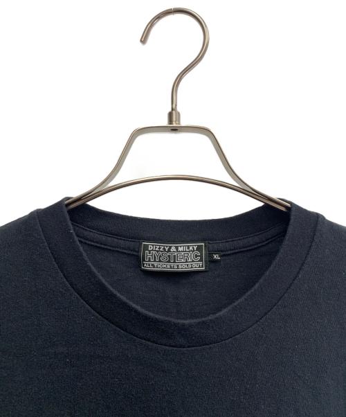 Hysteric Glamour（ヒステリックグラマー）Hysteric Glamour (ヒステリックグラマー) Hysteric Glamour　半袖カットソー ブラック サイズ:XLの古着・服飾アイテム