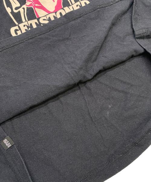 Hysteric Glamour（ヒステリックグラマー）Hysteric Glamour (ヒステリックグラマー) Hysteric Glamour　半袖カットソー ブラック サイズ:XLの古着・服飾アイテム