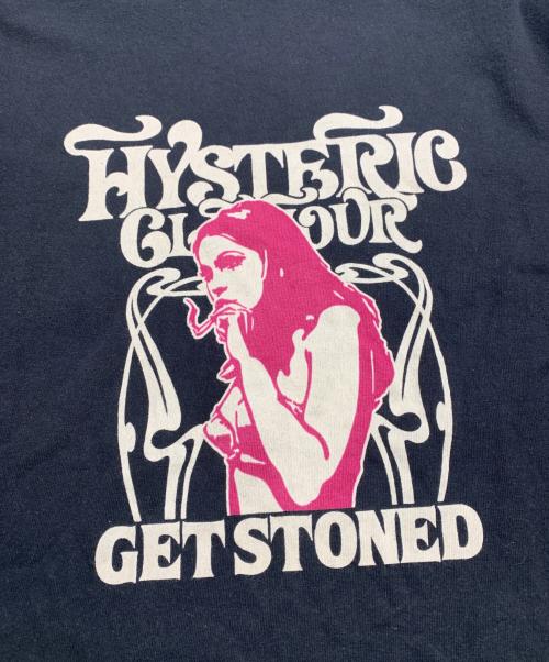 Hysteric Glamour（ヒステリックグラマー）Hysteric Glamour (ヒステリックグラマー) Hysteric Glamour　半袖カットソー ブラック サイズ:XLの古着・服飾アイテム