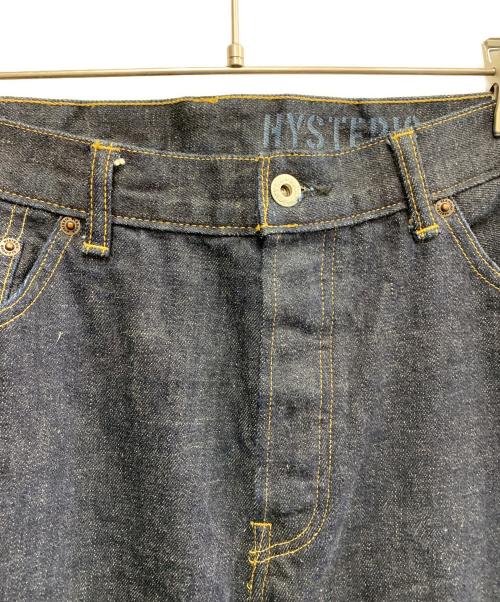 Hysteric Glamour（ヒステリックグラマー）Hysteric Glamour (ヒステリックグラマー) Hysteric Glamour　デニムパンツ インディゴ サイズ: 86cm (W34)の古着・服飾アイテム
