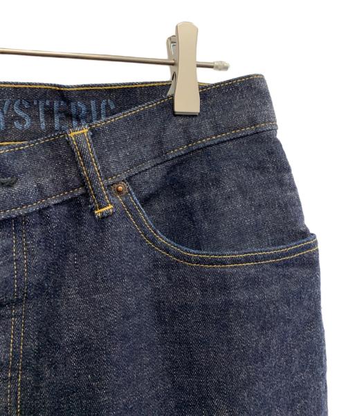 Hysteric Glamour（ヒステリックグラマー）Hysteric Glamour (ヒステリックグラマー) Hysteric Glamour　デニムパンツ インディゴ サイズ: 86cm (W34)の古着・服飾アイテム