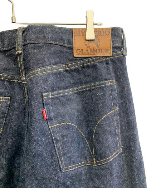 Hysteric Glamour（ヒステリックグラマー）Hysteric Glamour (ヒステリックグラマー) Hysteric Glamour　デニムパンツ インディゴ サイズ: 86cm (W34)の古着・服飾アイテム