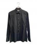 RAF SIMONSラフシモンズ）の古着「RAF SIMONS　長袖シャツ」｜ブラック