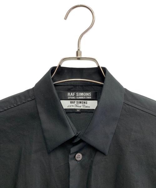 RAF SIMONS（ラフシモンズ）RAF SIMONS (ラフシモンズ) RAF SIMONS　長袖シャツ ブラック サイズ:44の古着・服飾アイテム