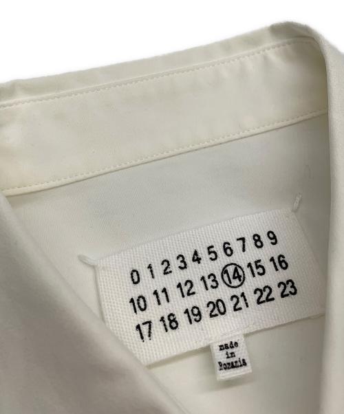 Maison Margiela（メゾンマルジェラ）Maison Margiela (メゾンマルジェラ) Maison Margiela　長袖シャツ ホワイト サイズ:40の古着・服飾アイテム