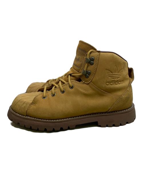 adidas（アディダス）adidas (アディダス) SUPERSTAR BOOT shoes ブラウン サイズ:28.5の古着・服飾アイテム