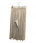 PLEATS PLEASE (プリーツプリーズ) PLEATS PLEASE　ベージュ　プリーツパンツ ベージュ サイズ:サイズ4：15000円