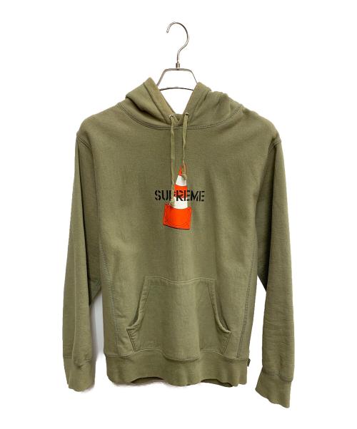 SUPREME（シュプリーム）SUPREME (シュプリーム) Supreme　カーキ　パーカー カーキ サイズ:SIZE Mの古着・服飾アイテム