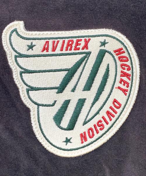 AVIREX（アヴィレックス）AVIREX (アヴィレックス) AVIREX　グレー×グリーン　50th Anniversary　ベロアセットアップ グレー×グリーン サイズ:SIZE Mの古着・服飾アイテム