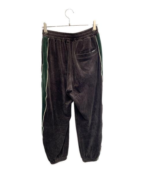 AVIREX（アヴィレックス）AVIREX (アヴィレックス) AVIREX　グレー×グリーン　50th Anniversary　ベロアセットアップ グレー×グリーン サイズ:SIZE Mの古着・服飾アイテム