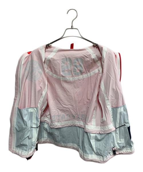 PEARLY GATES（パーリーゲイツ）PEARLY GATES (パーリーゲイツ) PEARLY GATES　レッド　レインテックゴルフウェア(セット レッド サイズ:SIZE Freeの古着・服飾アイテム