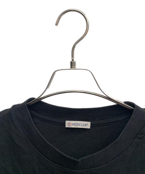 MONCLER（モンクレール）MONCLER (モンクレール) MONCLER　ブラック　長袖カットソー ブラック サイズ:SIZE Mの古着・服飾アイテム
