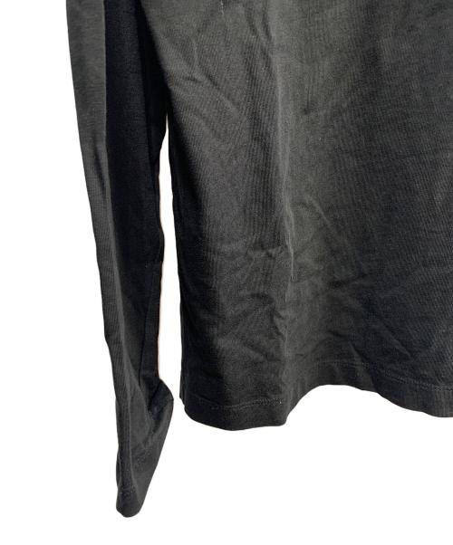 MONCLER（モンクレール）MONCLER (モンクレール) MONCLER　ブラック　長袖カットソー ブラック サイズ:SIZE Mの古着・服飾アイテム