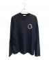 MONCLER（モンクレール）の古着「MONCLER　ブラック　長袖カットソー」｜ブラック
