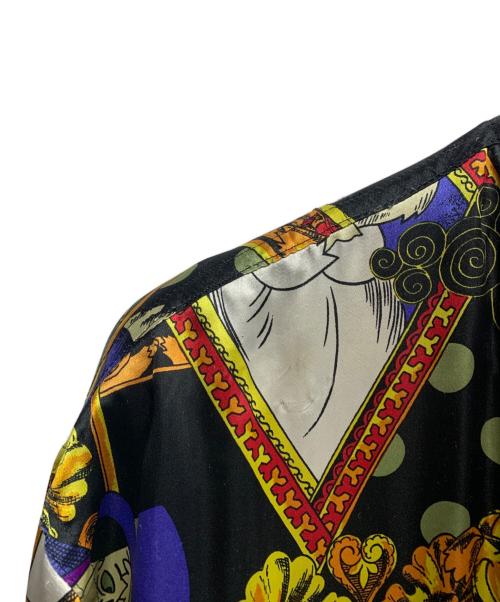 FICCE（フィッチェ）FICCE (フィッチェ) YOSHIYUKI KONISHI (ヨシユキコニシ) FICCE　YOSHIYUKI KONISHI　ブラック×イエロー　ドン小西　ケンケンスカジャン ブラック×イエロー サイズ:SIZE Freeの古着・服飾アイテム