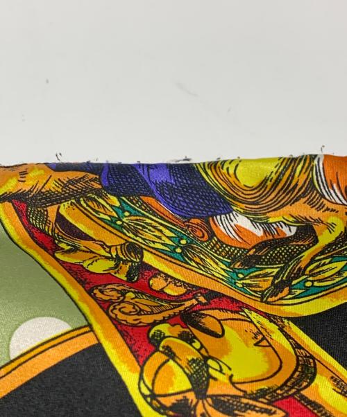 FICCE（フィッチェ）FICCE (フィッチェ) YOSHIYUKI KONISHI (ヨシユキコニシ) FICCE　YOSHIYUKI KONISHI　ブラック×イエロー　ドン小西　ケンケンスカジャン ブラック×イエロー サイズ:SIZE Freeの古着・服飾アイテム