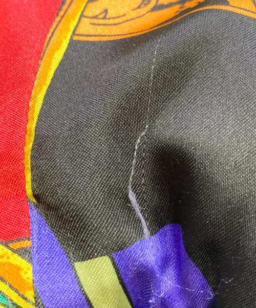 FICCE（フィッチェ）FICCE (フィッチェ) YOSHIYUKI KONISHI (ヨシユキコニシ) FICCE　YOSHIYUKI KONISHI　ブラック×イエロー　ドン小西　ケンケンスカジャン ブラック×イエロー サイズ:SIZE Freeの古着・服飾アイテム