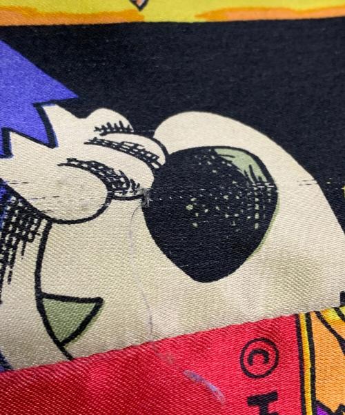 FICCE（フィッチェ）FICCE (フィッチェ) YOSHIYUKI KONISHI (ヨシユキコニシ) FICCE　YOSHIYUKI KONISHI　ブラック×イエロー　ドン小西　ケンケンスカジャン ブラック×イエロー サイズ:SIZE Freeの古着・服飾アイテム