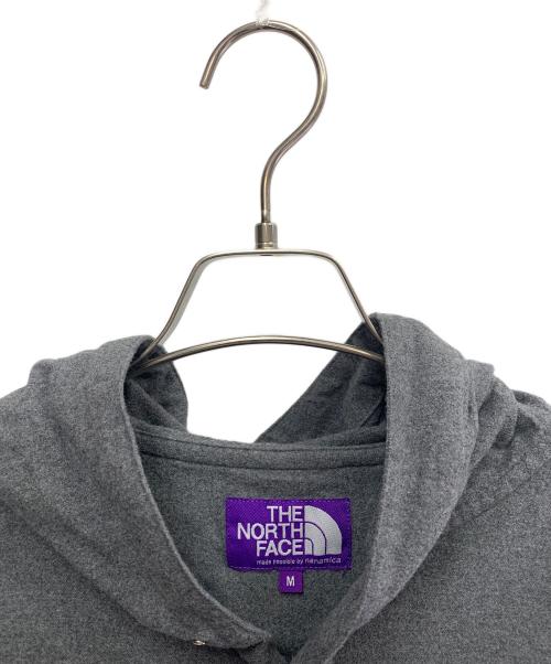 THE NORTHFACE PURPLELABEL（ザ・ノースフェイス パープルレーベル）THE NORTHFACE PURPLELABEL THE NORTHFACE PURPLELABEL　グレー　Flannel Mountain Hooded Shirt　長袖シャツ グレー サイズ:SIZE Mの古着・服飾アイテム