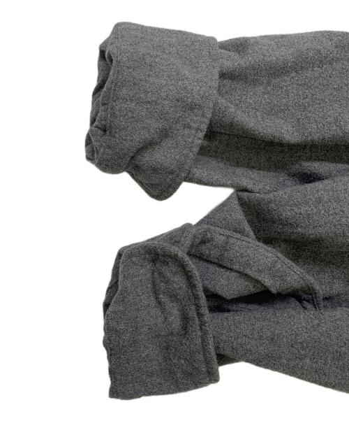 THE NORTHFACE PURPLELABEL（ザ・ノースフェイス パープルレーベル）THE NORTHFACE PURPLELABEL THE NORTHFACE PURPLELABEL　グレー　Flannel Mountain Hooded Shirt　長袖シャツ グレー サイズ:SIZE Mの古着・服飾アイテム