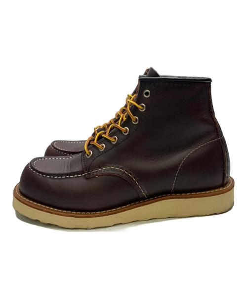 RED WING（レッドウィング）RED WING (レッドウィング) RED WING　6-inch Classic Moc ブラウン サイズ:25.5の古着・服飾アイテム