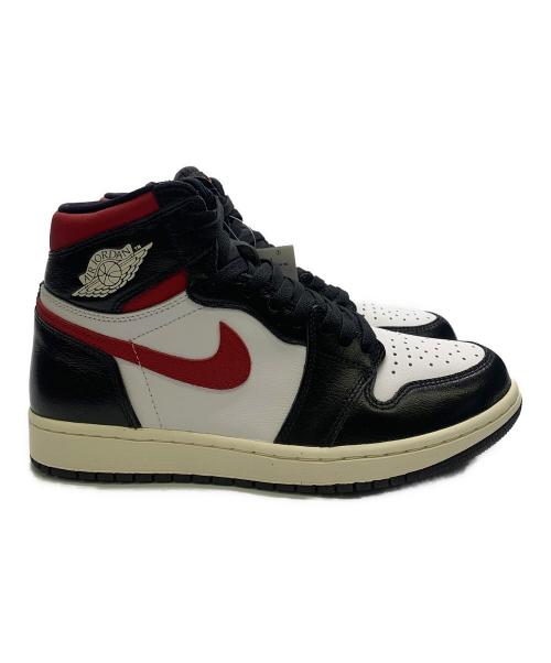 NIKE（ナイキ）NIKE (ナイキ) AIR JORDAN 1　RETRO HIGH OG 'GYM RED' ブラック×レッド サイズ:27 未使用品の古着・服飾アイテム