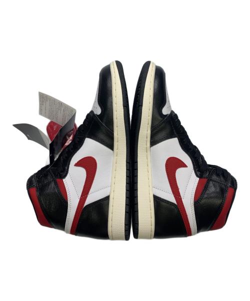 NIKE（ナイキ）NIKE (ナイキ) AIR JORDAN 1　RETRO HIGH OG 'GYM RED' ブラック×レッド サイズ:27 未使用品の古着・服飾アイテム