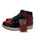 NIKE (ナイキ) Air Jordan 1 High OG ブラック×レッド サイズ:27 未使用品：15000円
