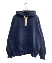 SUPREME（シュプリーム）の古着「Small Box Drawcord Hooded Sweatshirt」｜ネイビー