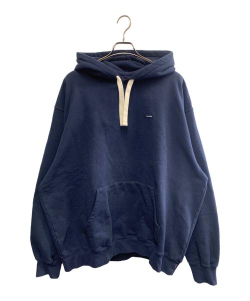SUPREME（シュプリーム）SUPREME (シュプリーム) Small Box Drawcord Hooded Sweatshirt ネイビー サイズ:XXLの古着・服飾アイテム