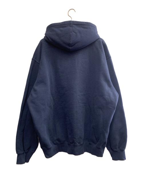 SUPREME（シュプリーム）SUPREME (シュプリーム) Small Box Drawcord Hooded Sweatshirt ネイビー サイズ:XXLの古着・服飾アイテム