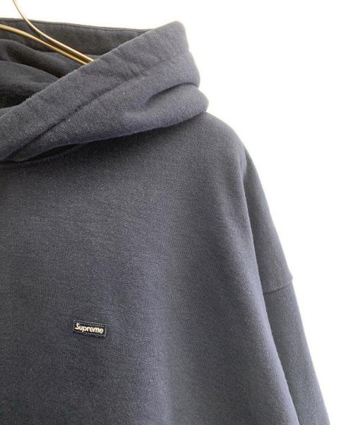 SUPREME（シュプリーム）SUPREME (シュプリーム) Small Box Drawcord Hooded Sweatshirt ネイビー サイズ:XXLの古着・服飾アイテム