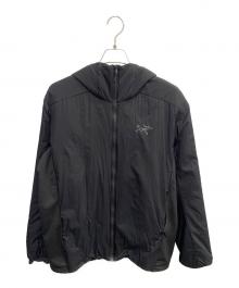 ARC'TERYX（アークテリクス）の古着「ARC'TERYX　ブラック　ATOM HOODY」｜ブラック