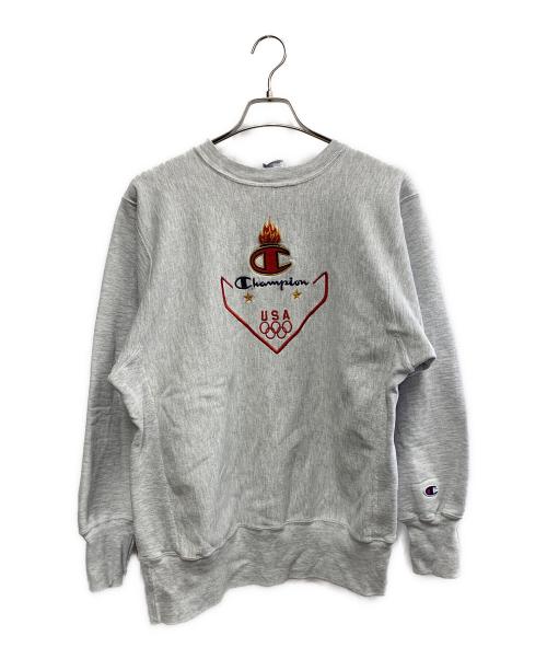Champion REVERSE WEAVE（チャンピオン リバース ウィーブ）Champion REVERSE WEAVE (チャンピオン リバース ウィーブ) Champion REVERSE WEAVE アトランタオリンピック 90S スウェット グレー サイズ:Lの古着・服飾アイテム
