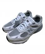 NEW BALANCEニューバランス）の古着「NEW BALANCE　ホワイト×グレー　Made in USA　スニーカー」｜ホワイト×グレー