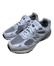 NEW BALANCE（ニューバランス）の古着「NEW BALANCE　ホワイト×グレー　Made in USA　スニーカー」｜ホワイト×グレー