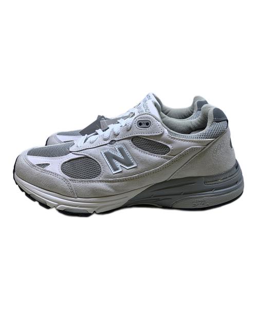 NEW BALANCE（ニューバランス）NEW BALANCE (ニューバランス) NEW BALANCE　ホワイト×グレー　Made in USA　スニーカー ホワイト×グレー サイズ:SIZE 28.5cmの古着・服飾アイテム