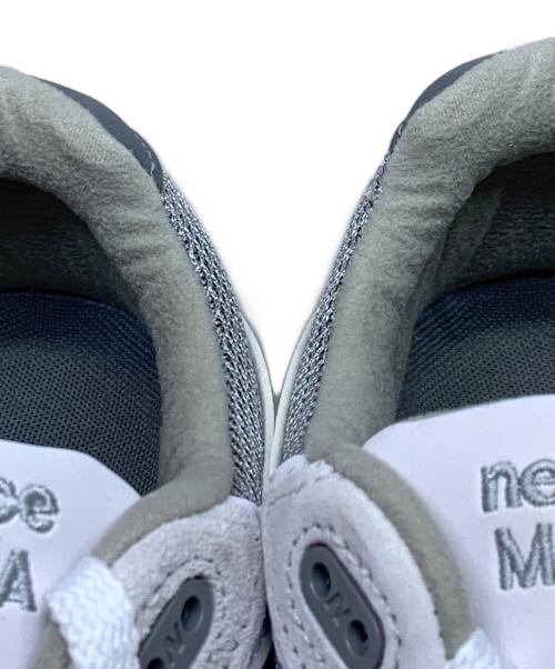NEW BALANCE（ニューバランス）NEW BALANCE (ニューバランス) NEW BALANCE　ホワイト×グレー　Made in USA　スニーカー ホワイト×グレー サイズ:SIZE 28.5cmの古着・服飾アイテム