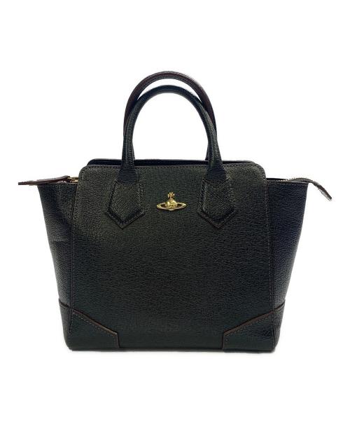 Vivienne Westwood（ヴィヴィアンウエストウッド）Vivienne Westwood (ヴィヴィアンウエストウッド) Vivienne Westwood　ハンドバッグ ブラックの古着・服飾アイテム