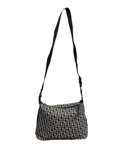 Christian Dior（クリスチャン ディオール）Christian Dior (クリスチャン ディオール) ショルダーバッグ グレー×ブラックの古着・服飾アイテム
