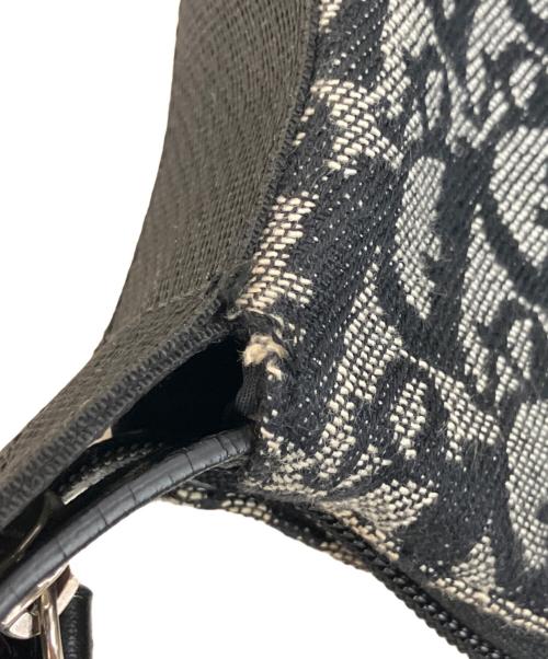 Christian Dior（クリスチャン ディオール）Christian Dior (クリスチャン ディオール) ショルダーバッグ グレー×ブラックの古着・服飾アイテム