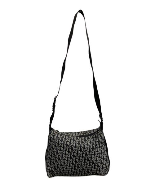 Christian Dior（クリスチャン ディオール）Christian Dior (クリスチャン ディオール) ショルダーバッグ グレー×ブラックの古着・服飾アイテム