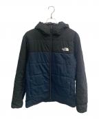 THE NORTH FACEザ ノース フェイス）の古着「THE NORTH FACE　ネイビー×ブラック　中綿ジャケット」｜ネイビー×ブラック